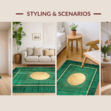 Elegant Lattice Green Palette(Green)