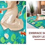 Colorful Nature Inspired Koi Design(Blue)