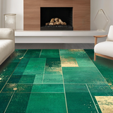 Artistic Subtle Linear Motif(Green)