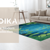 Eclectic Toned Aquatic Design(Blue)