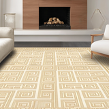Modern Geometric Patterned Aesthetic(Beige)