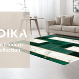 Striking Modern Trellis Design(Green)