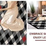 Elegant Striped Patterned Composition(Black)