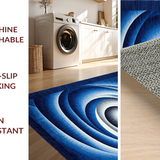 Striking Modern Circular Design(Blue)