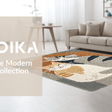 Ultra Soft Area Rug, Non Slip, Stain Resistant, Washable Area Rugs for Living Room, Bedroom, Delightful Earthy Cat Aesthetic(Beige)