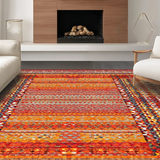 Eclectic Multi Color Braided Style(Red)