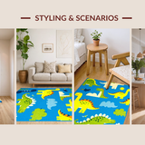 Joyful Nature Inspired Design(Blue)