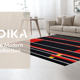 Energetic Start Finish Line Layout(Red)