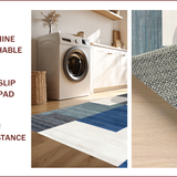Ultra Soft Area Rug, Non Slip, Stain Resistant, Washable Area Rugs for Living Room, Bedroom, Modern Zen Sanctuary Floor Canvas(Gray)
