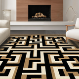Artful Vintage Greek Key Arrangement(Beige)