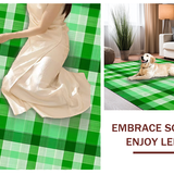 Charming Rustic Checkered Aesthetic(Green)