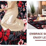 Chic Contemporary Round Design(Red)
