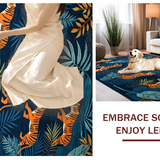 Vibrant Wildlife Celebration Design(Blue)