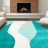 Luxe Fluid Abstract Wave(Blue)