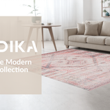 Vintage Floral Tiled Elegance(Pink)