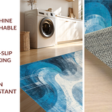 Chic Multi Tonal Textural Design(Blue)