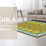 Festive Vibrant Geometric(Yellow)