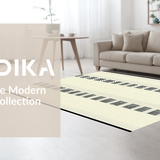 Contemporary Monochrome Linear Design(Beige)