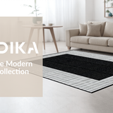 Minimalist Black and White Grid Layout(Black)