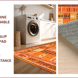 Chic Fringed Contemporary(Orange)