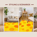 Energetic Kaleidoscopic Round Theme(Yellow)