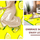 Lively Kid Friendly Cartoon Motif(Yellow)