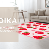 Funky Vintage Strawberry Artwork(Red)