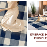 Contemporary Chic Plaid Aesthetic(Blue)