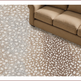 Ultra Soft Area Rug, Non Slip, Stain Resistant, Washable Area Rugs for Living Room, Bedroom, Modern Antelope Print Living Room Area Rug(Beige)