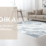 Contemporary Fuzzy Layered Stripes(Gray)