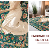 Cozy Abstract Patterned Elegance(Blue)
