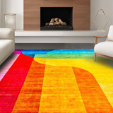 Cheerful Half Moon Sunshine Aesthetic(Red)