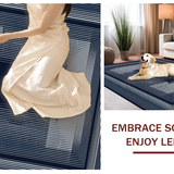 Contemporary Geometric Navy Elegance(Blue)