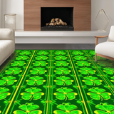 Bright Clover Leaf Design Fusion(Green)