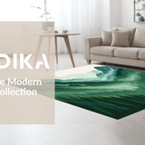 Elegant Forest Green Aesthetic Mat(Green)