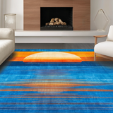 Contemporary Colorful Fluid Design(Blue)