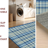Sophisticated Light Blue Checks(Blue)