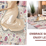 Artful Textured Floral Elements(Ivory)