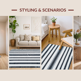 Elegant Striped Picnic Experience(Blue)