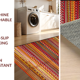 Contemporary Colorful Textile Art(Red)