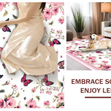 Bright Cheerful Floral Dreamscape(White)