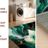 Artful Emerald and Black Contrast(Black)