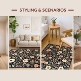 Chic Earthy Tones Floral Arrangement(Black)