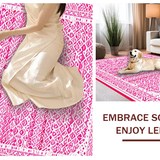 Artistic Bright Irregular Wave(Pink)