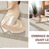 Chic Waffle Textured Runner(Beige)