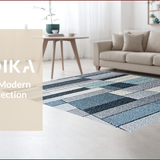 Ultra Soft Area Rug, Non Slip, Stain Resistant, Washable Area Rugs for Living Room, Bedroom, Abstract Serenity Zen Space Rug(Gray)