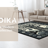 Gothic Natural Tree Motif(Gray)