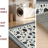 Chic Monochrome Floral Design(Ivory)