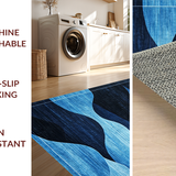 Modern Vibrant Linear Flow(Blue)
