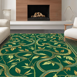 Whimsical Avian and Serpent Design(Green)